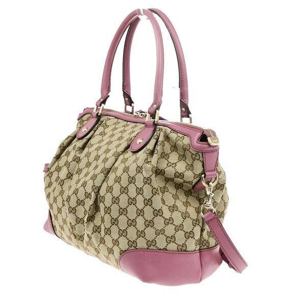 Gucci Logo Gg Pattern Shoulder Bag #163415G39B - Picture 3 of 15